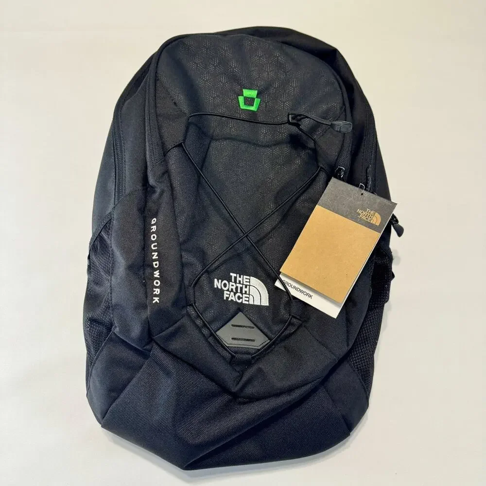 THE NORTH FACE Groundwork Black Backpack ezCater Promo Branded 1 New NWT